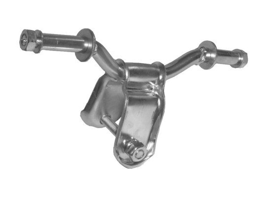 Soporte para Rodillo Lateral Elevado de 120 mm de Diámetro