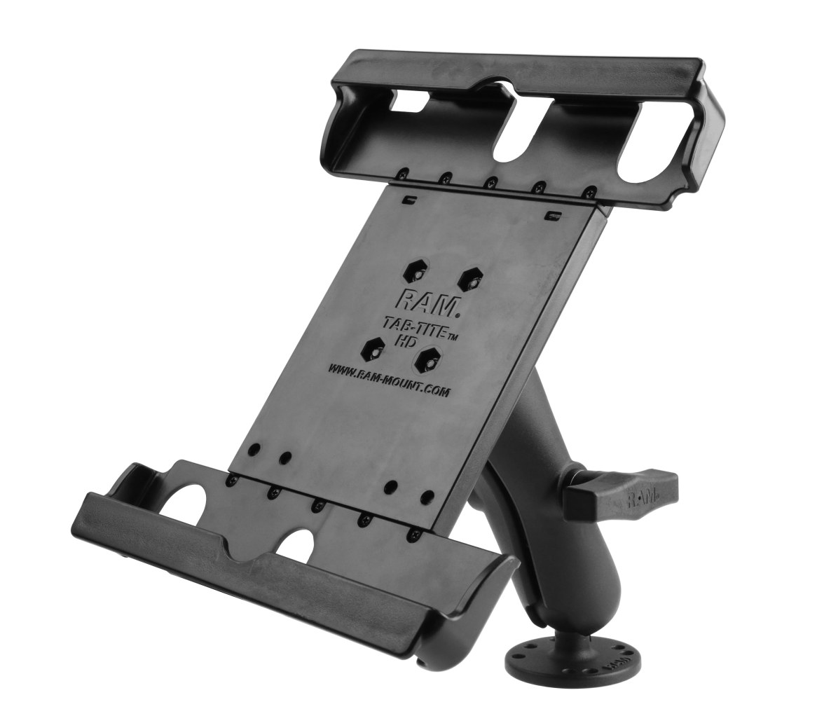 Soporte para tabletas de 9"-10.5" con montaje de superficie plana