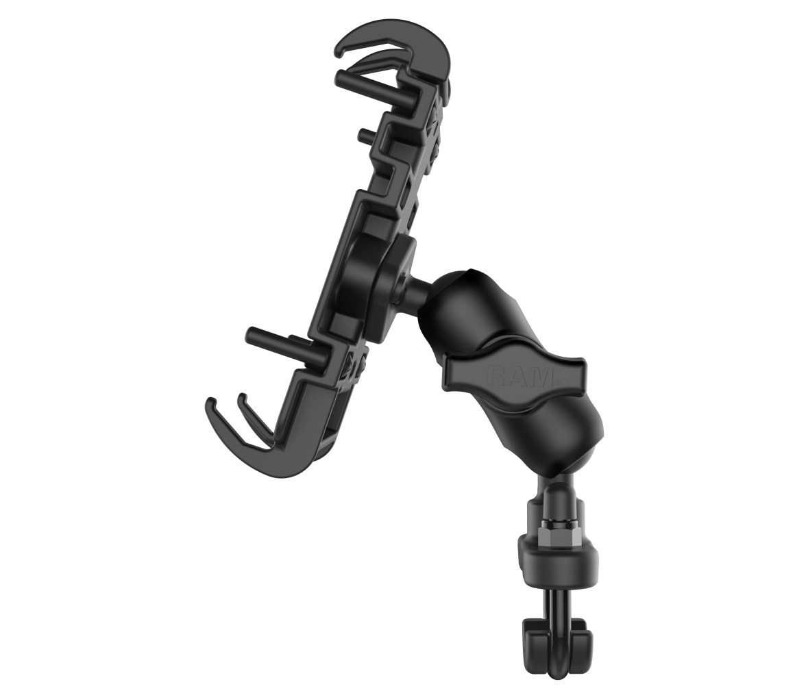 Soporte para teléfono RAM Quick-Grip con base de manillar tipo U - Corto
