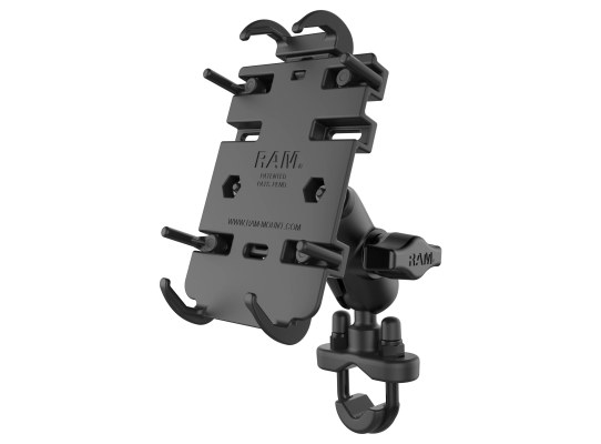 Soporte para teléfono RAM Quick-Grip con base de manillar tipo U - Corto