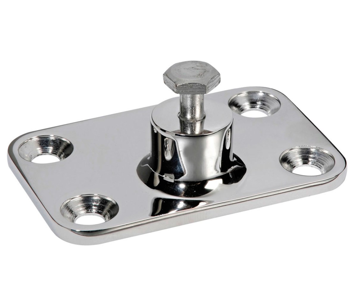 Soporte para Toldo Bimini Inox 48x73 mm