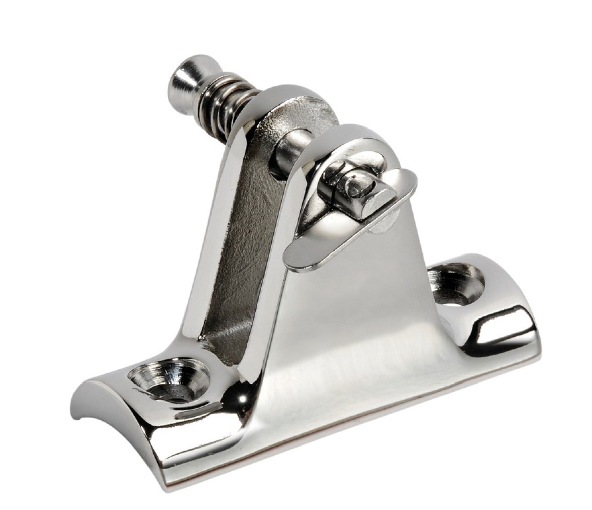 Soporte para Toldo Bimini Sobre Tubo con Pasador Inox 316