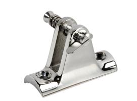 DECK HINGE RAIL MOUNT WITH REMOVABLE PIN INOX 316 VINOX