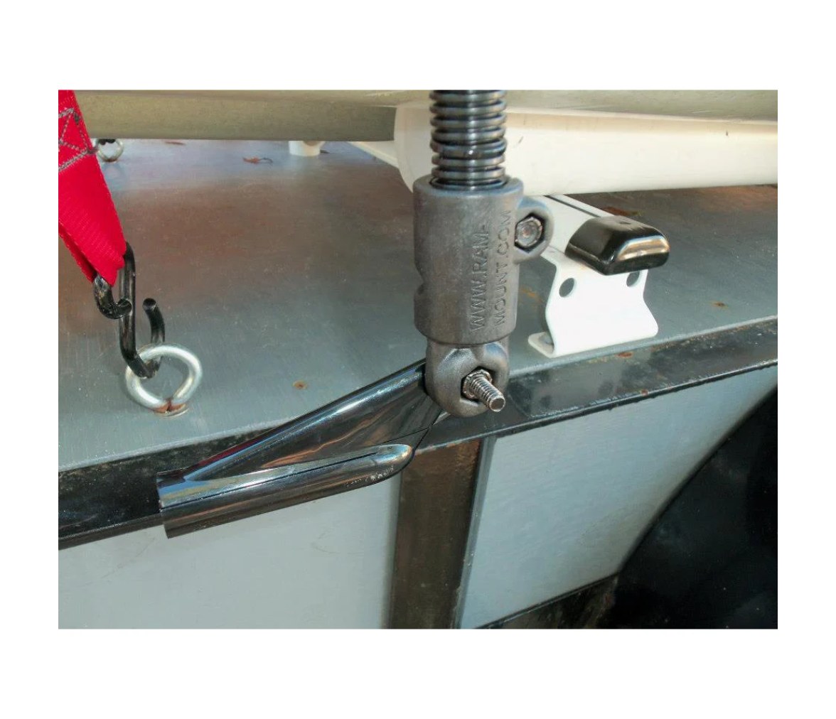 Soporte para transductor RAM con varilla de aluminio de 18" y base de 2" x 2.5