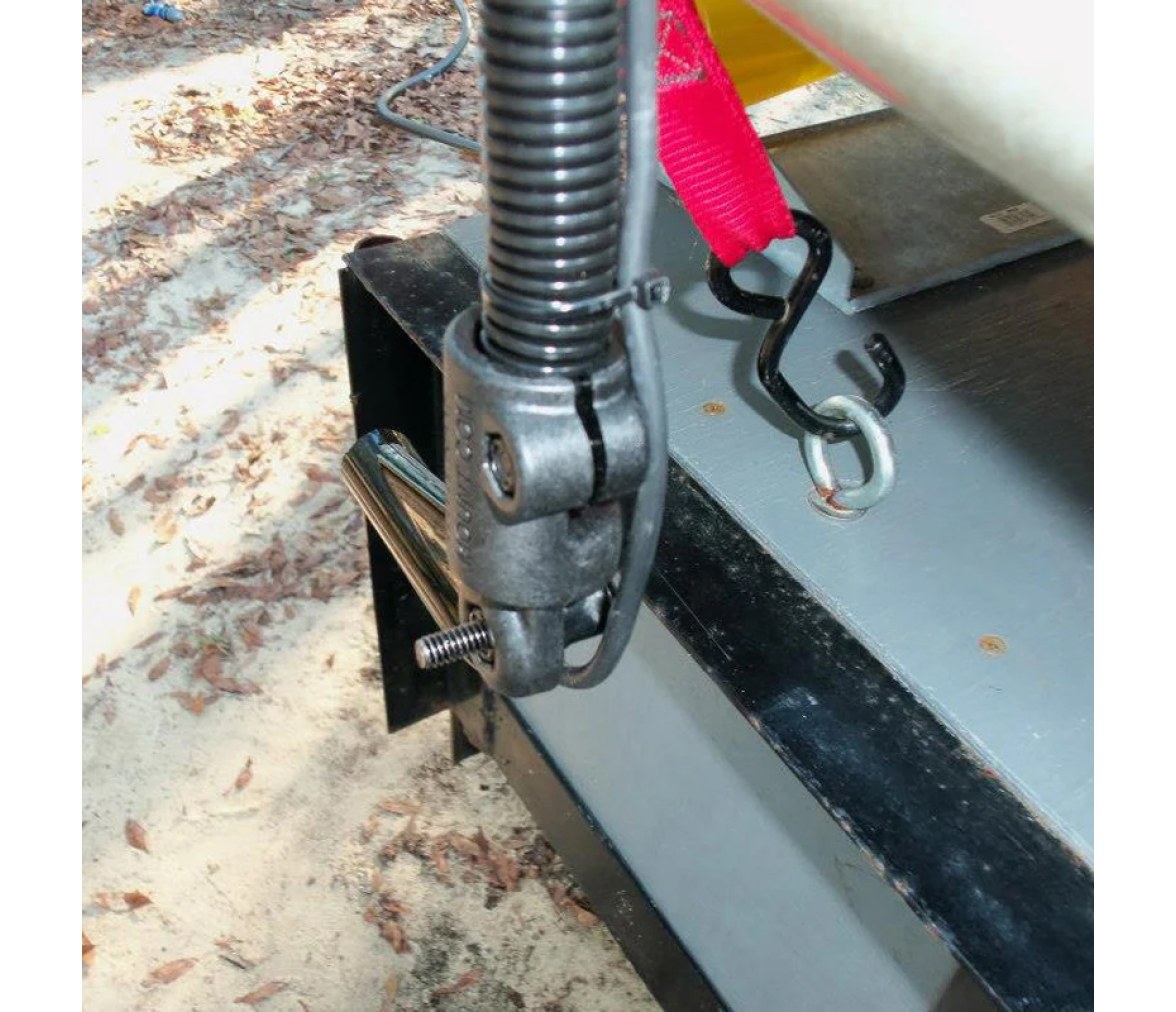 Soporte para transductor RAM con varilla de aluminio de 18" y base de 2" x 2.5