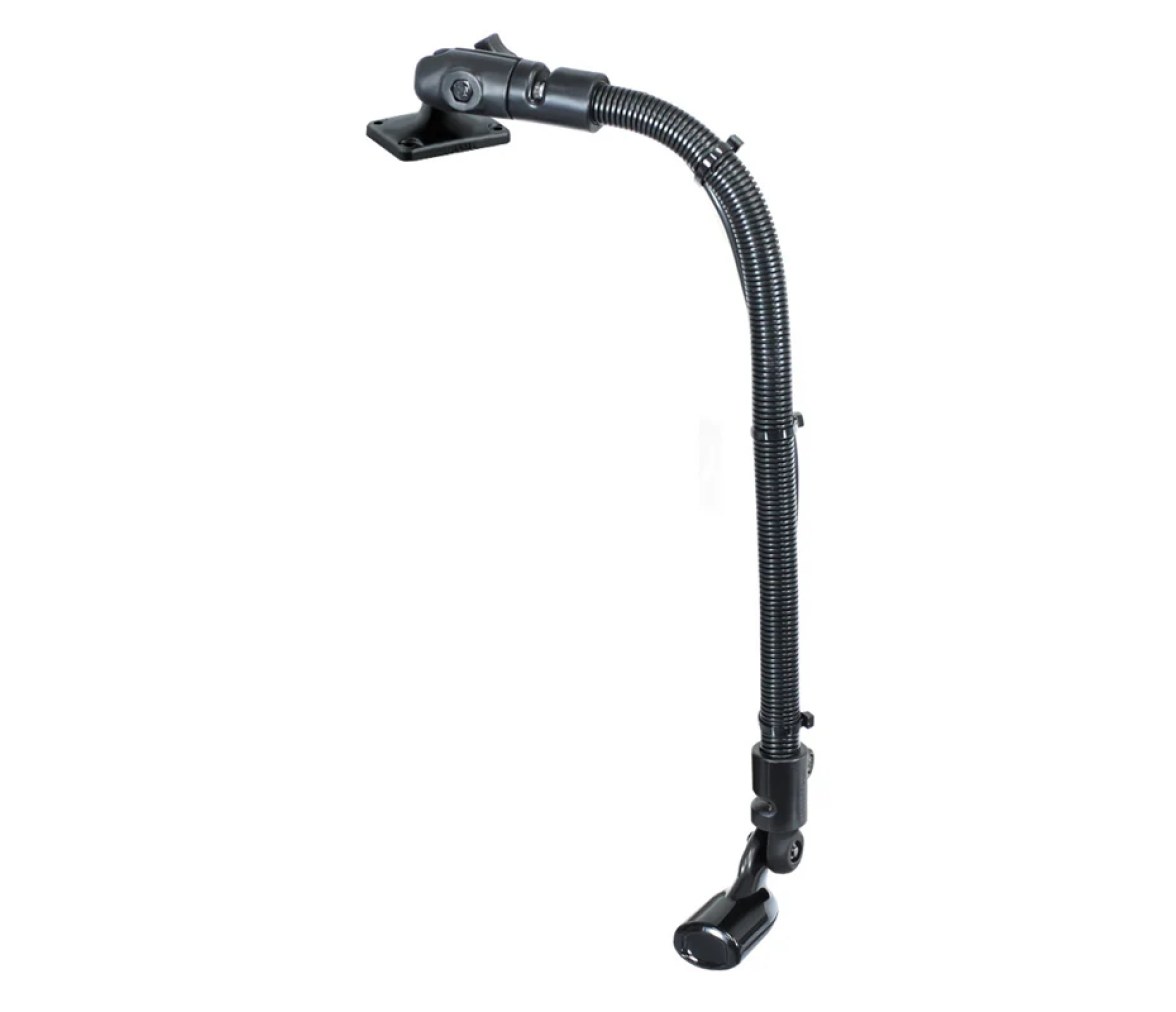 Soporte para transductor RAM con varilla de aluminio de 18" y base de 2" x 2.5