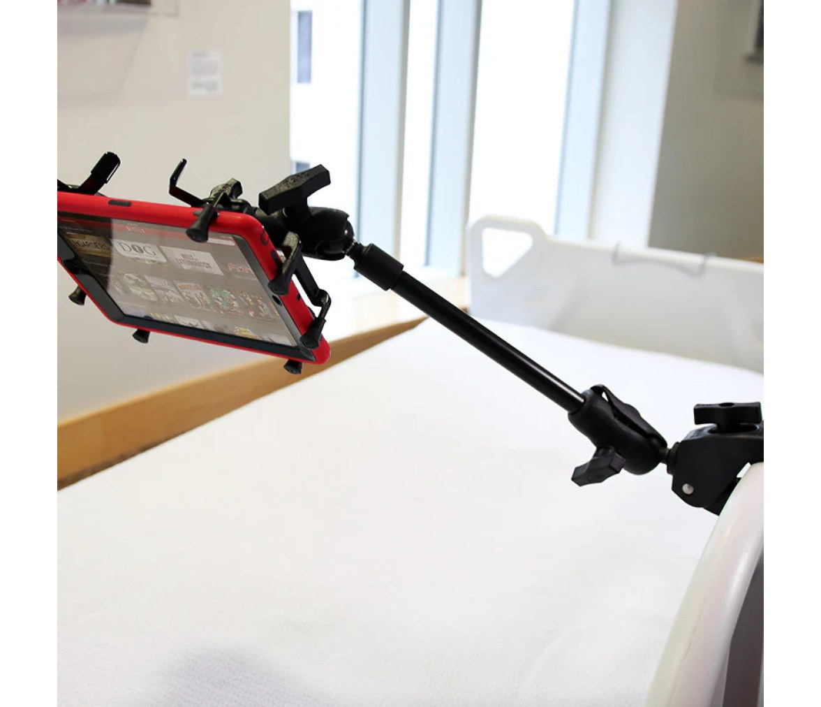 Soporte para tubo RAM Tough-Claw de 9" con adaptador de placa redonda