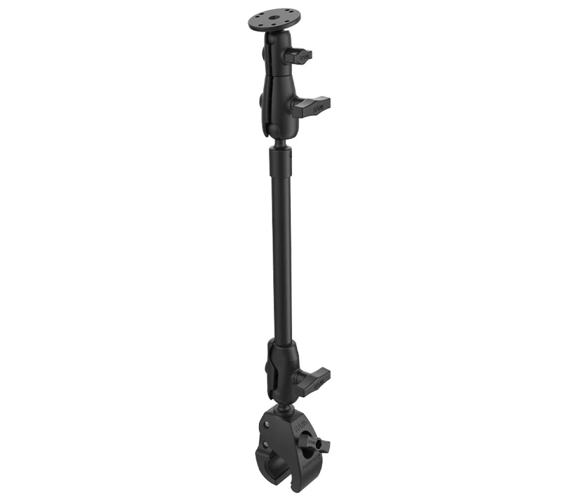 Soporte para tubo RAM Tough-Claw de 9" con adaptador de placa redonda