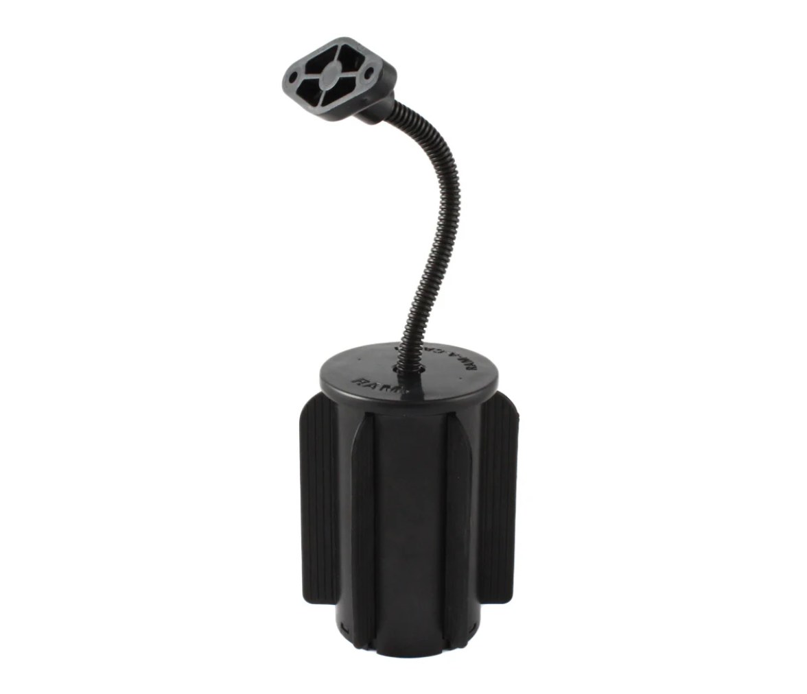 Soporte para vaso RAM-A-CAN II con brazo flexible RAM y placa diamante