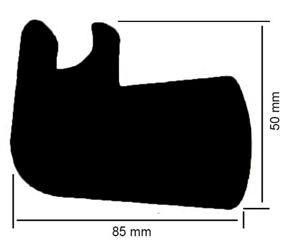 Soporte pared orientable para ducha