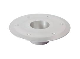 Conical Sandblasted Support for Pipe on Bottom Aluminium