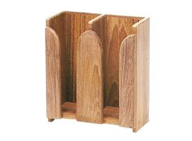 Soporte Porta 4 tazas en teca