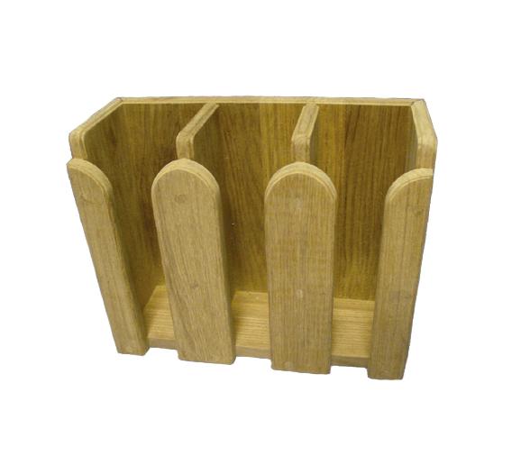 Soporte Porta 6 tazas en teca