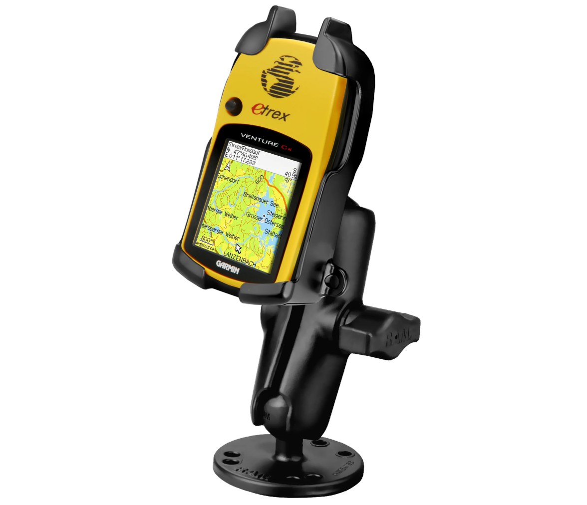 Soporte RAM Drill-Down para Garmin eTrex Legend & Vista - Aluminio