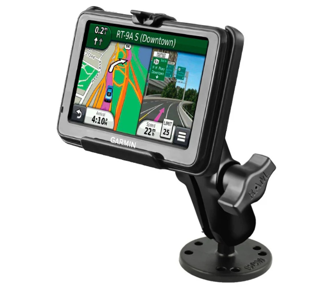 Soporte RAM Drill-Down para la serie Garmin nuvi 200 Wide + más