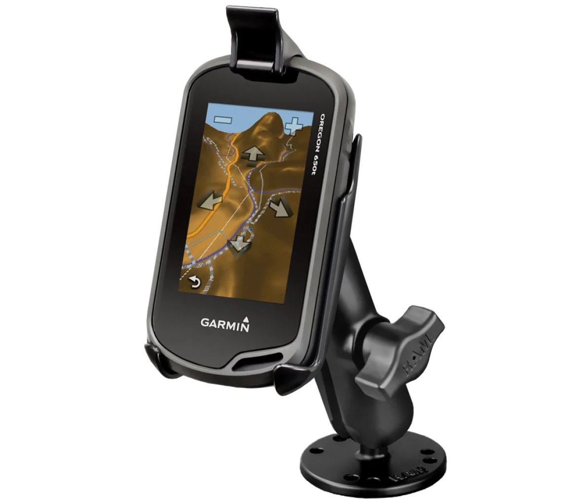 Soporte RAM Drill-Down para serie Garmin Oregon + más - Aluminio