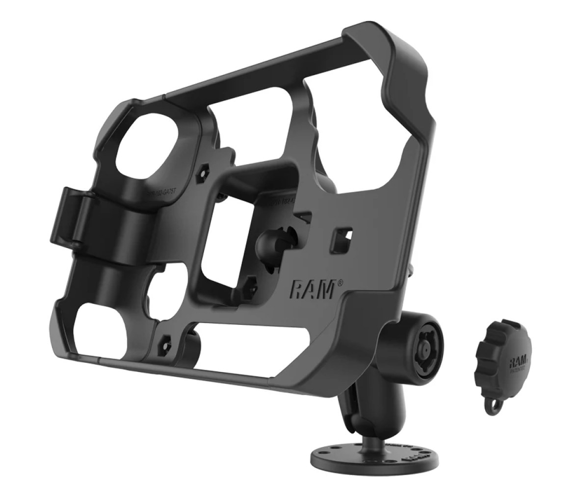 Soporte RAM EZ-Roll'r de atornillar para Garmin Fleet 770, Overlander + más