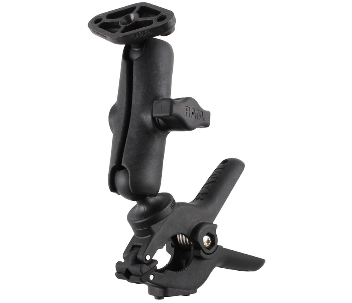 Soporte RAM Tough-Clamp Grande de Doble Bola con Placa Diamante