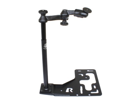 Soporte RAM Universal sin Taladro para Camiones Pesados - Brazo Oscilante Doble