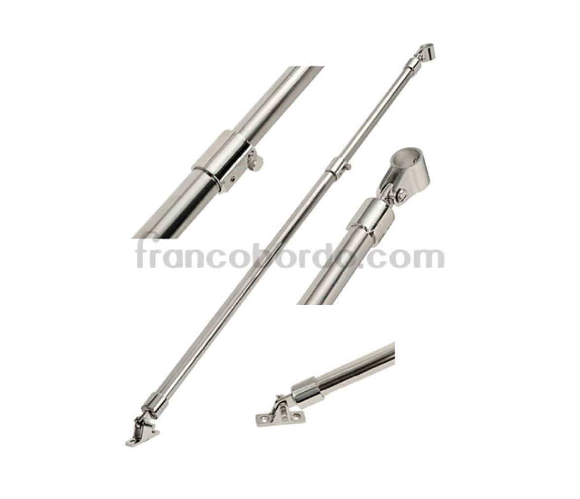 Soporte Telescopico para Toldos Inox - Par