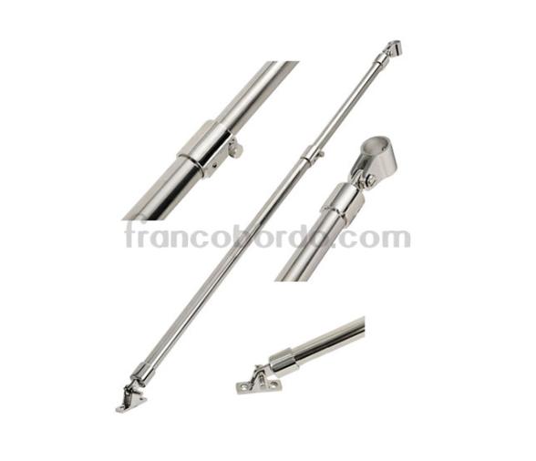 Soporte Telescopico para Toldos Inox - Par