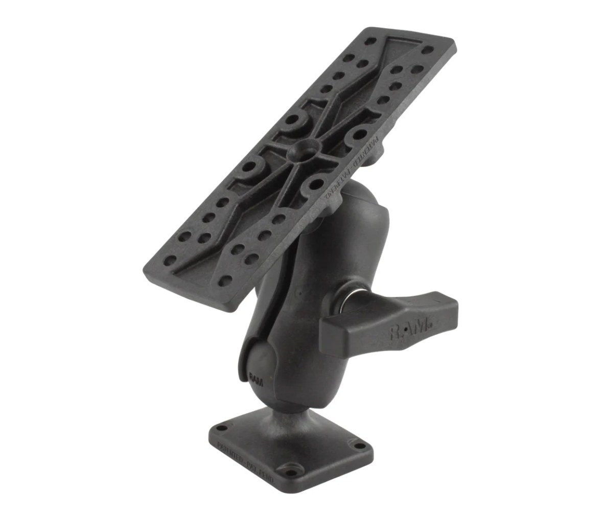 Soporte Universal de Compuesto para Electrónica Marina - Corto