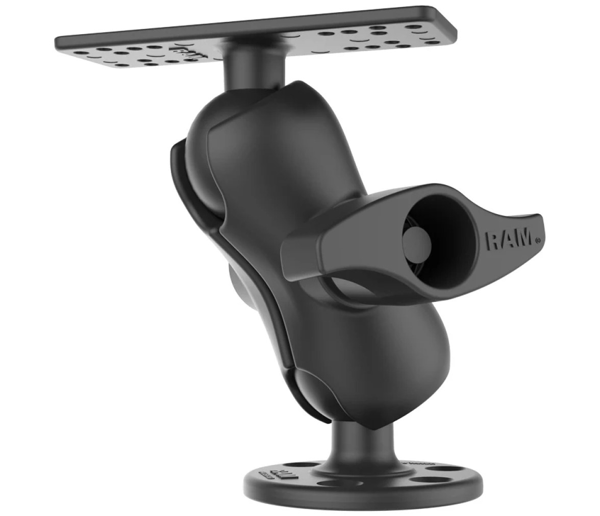 Soporte Universal para Electrónica Marina RAM - Tamaño D Corto