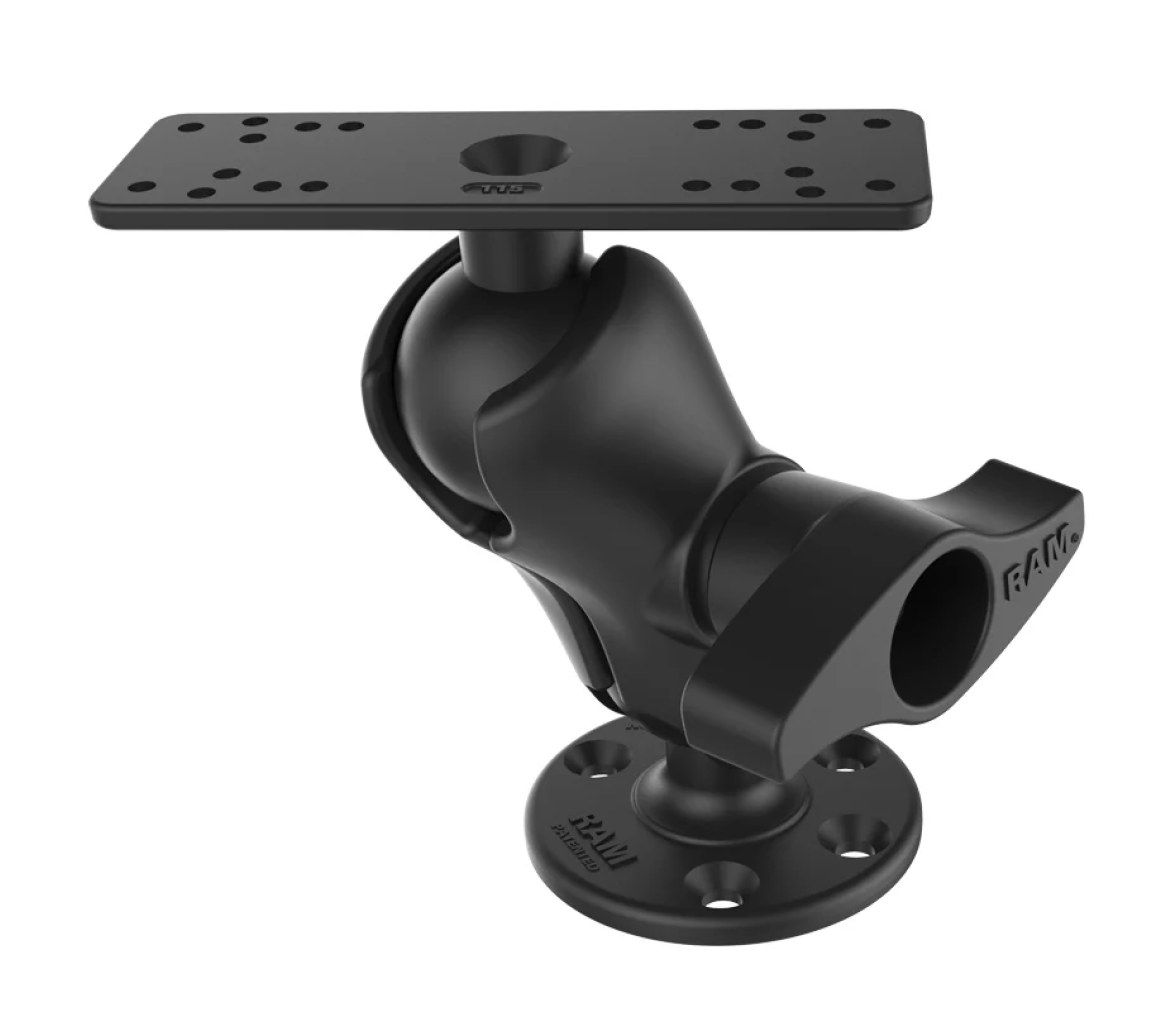 Soporte Universal para Electrónica Marina RAM - Tamaño D Corto
