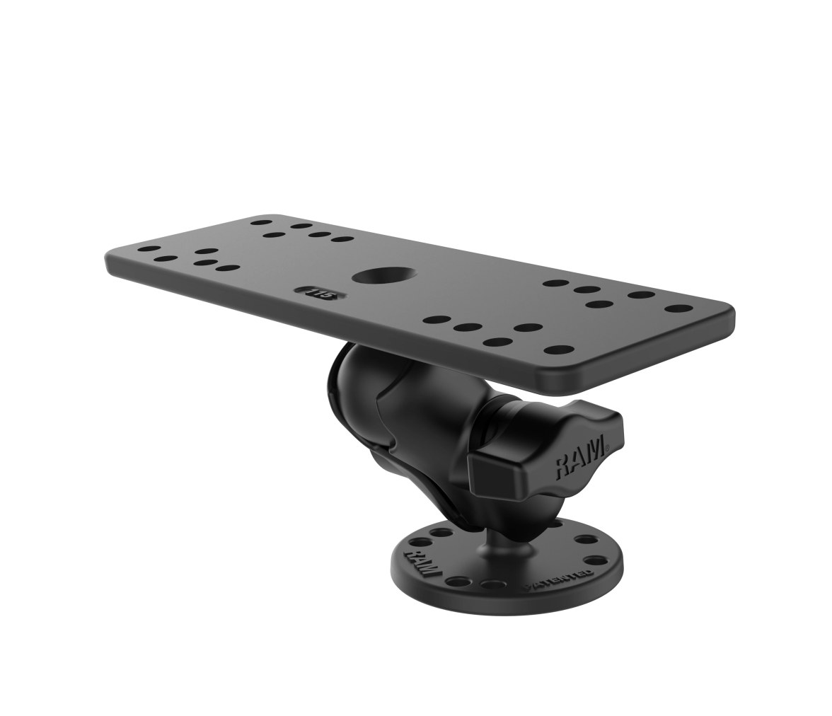Soporte Universal para Electrónica Marina RAM - Tamaño B Corto
