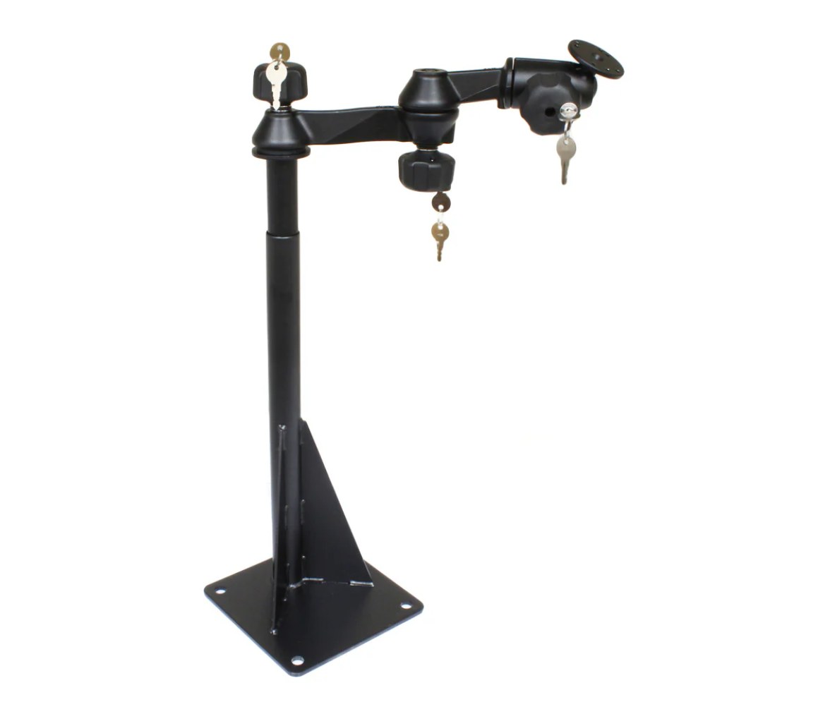Soporte universal para vehículo de atornillar con bola