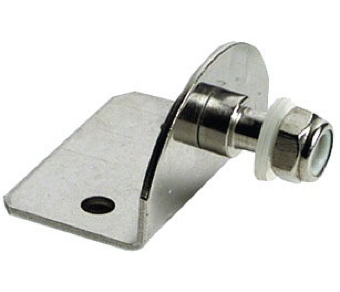 Soporte Amortiguador Curvo con Perno Roscado 8 mm