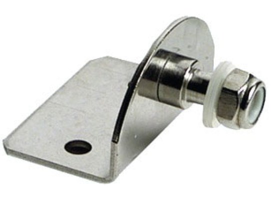 Soporte Amortiguador Curvo con Perno Roscado 8 mm Soporte Amortiguador Curvo con Perno Roscado 8 mm