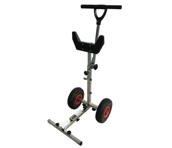 Soporte de motor plegable con ruedas Acero Inoxidable