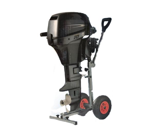 Soporte de motor plegable con ruedas Acero Inoxidable