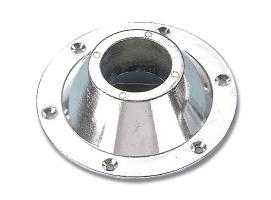 Die cast aluminium table supports outer