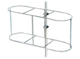 Soporte para Defensas de Acero Inox