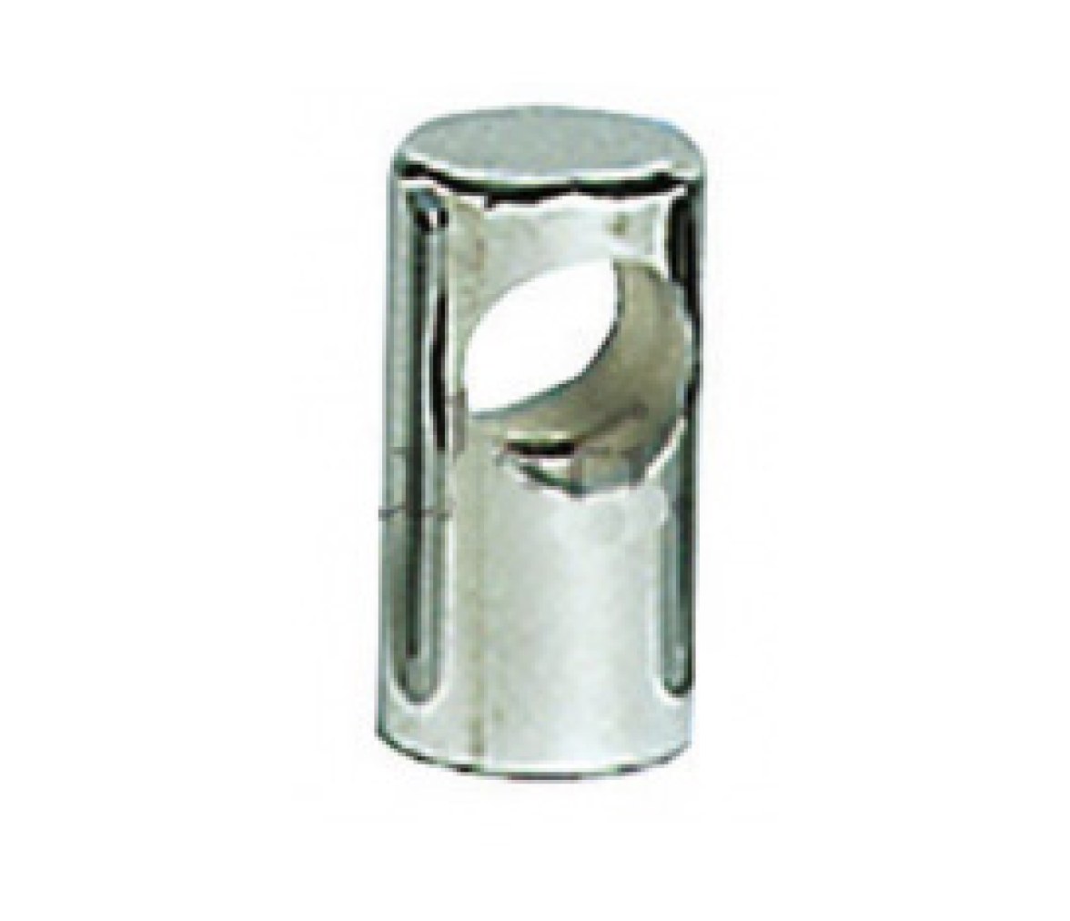 Terminal Candelero Abierto Inox 22mm