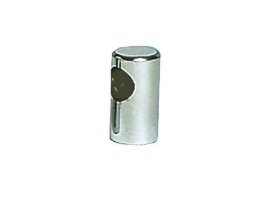 Terminal Candelero Cerrado Inox 22mm