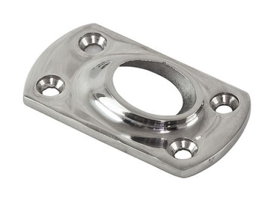 Pulpit socket rectangular base 45 degrees