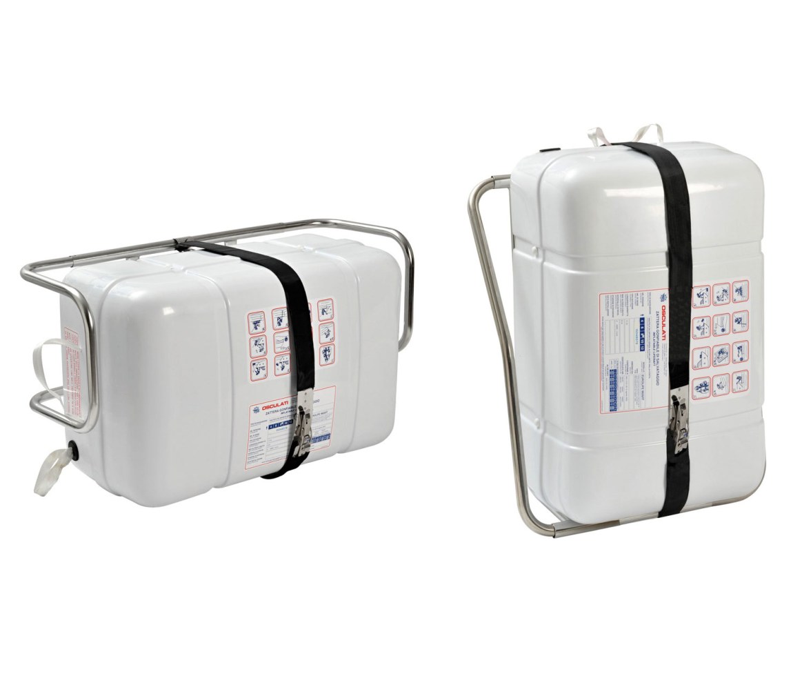 Soportes Universales Balsas Salvavidas en Acero Inox