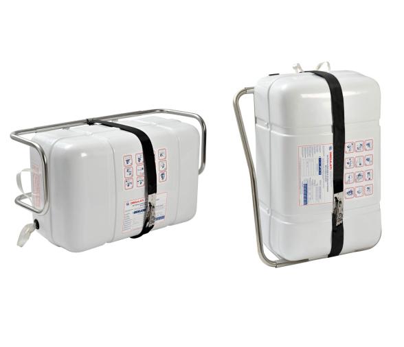 Soportes Universales Balsas Salvavidas en Acero Inox