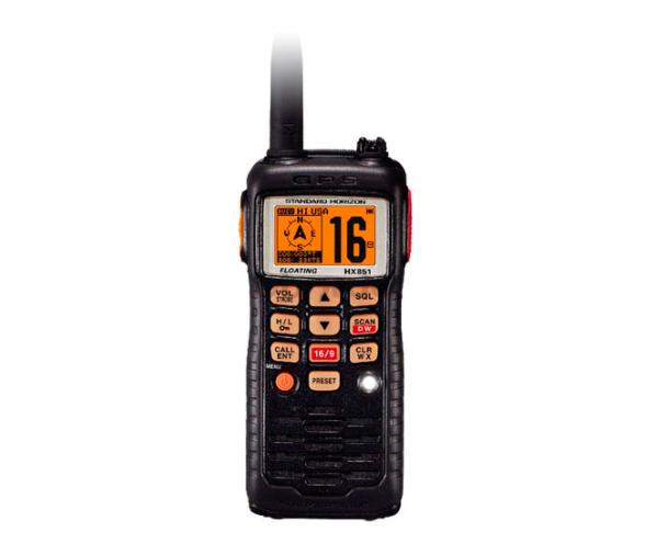 Standard Horizon Emisora Portatil VHF HX851E