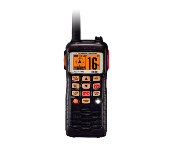Standard Horizon Emisora Portatil VHF HX851E