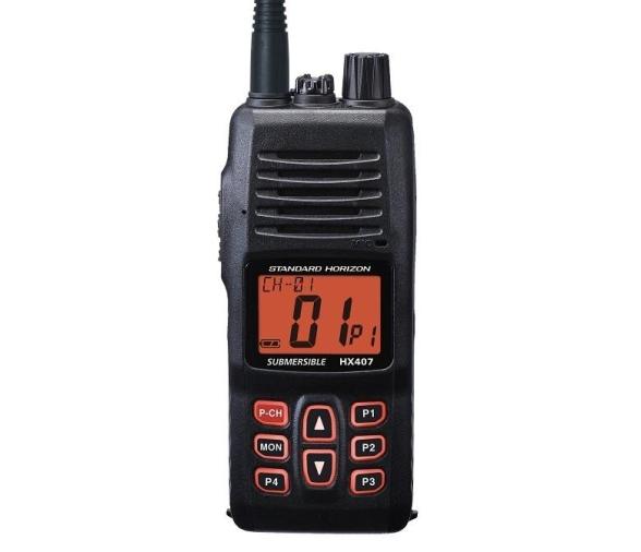 Standard Horizon Emisora Portatil VHF HX407E