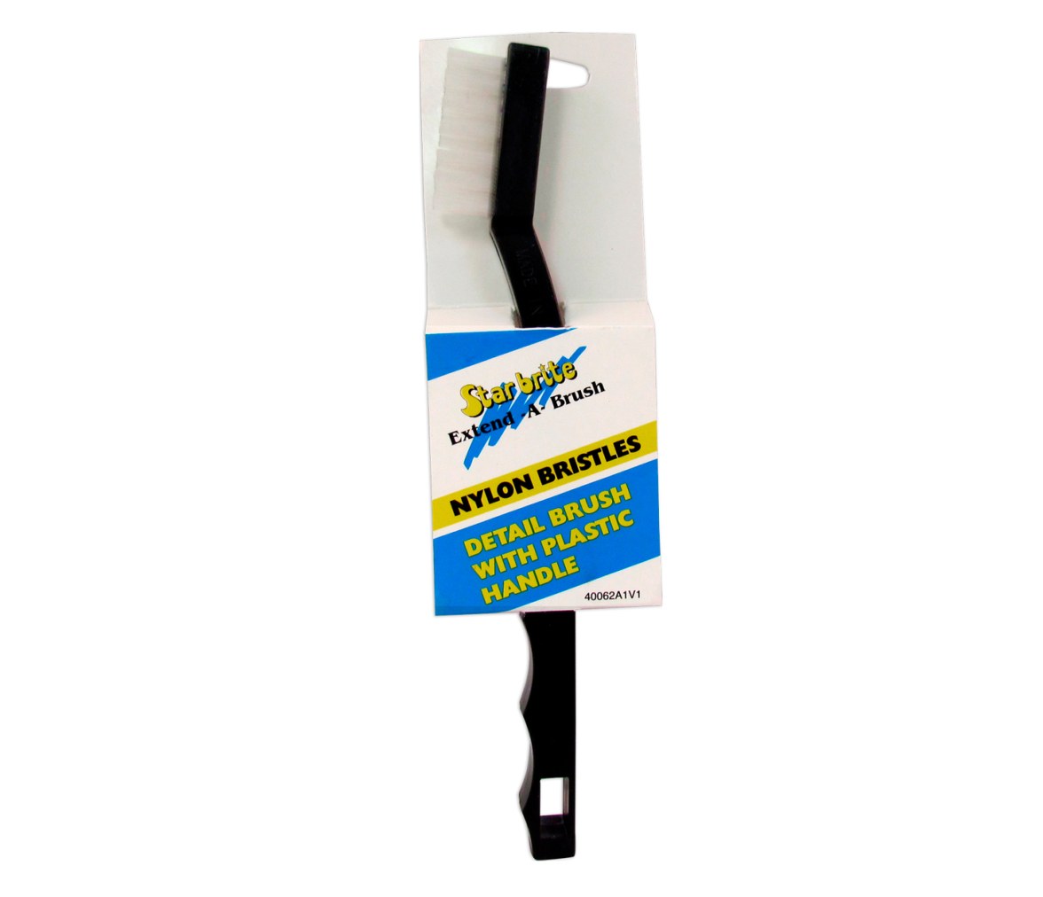 Star Brite Cepillo para detalles de plástico y cerdas de nylon
