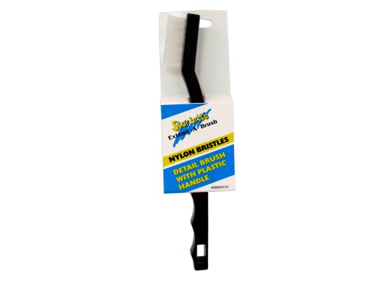 Detail Brush With Plastic Handle And Nylon Bristles