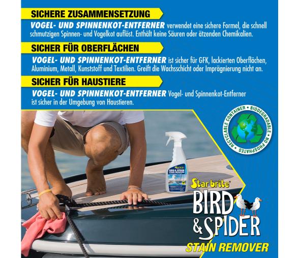 Star Brite Eliminador de Excrementos de Pájaros y Arañas