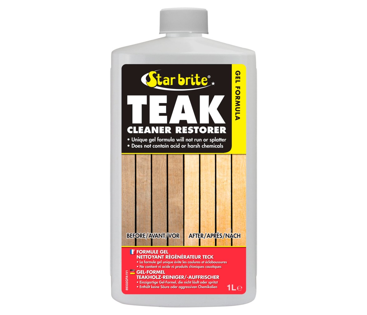 Star Brite Gel Limpiador-Restaurador De Teca