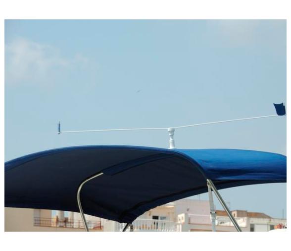 Soporte StopGull Air bimini abierto