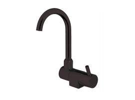 Style Negro Mezclador Plegable de Agua Fría/Caliente